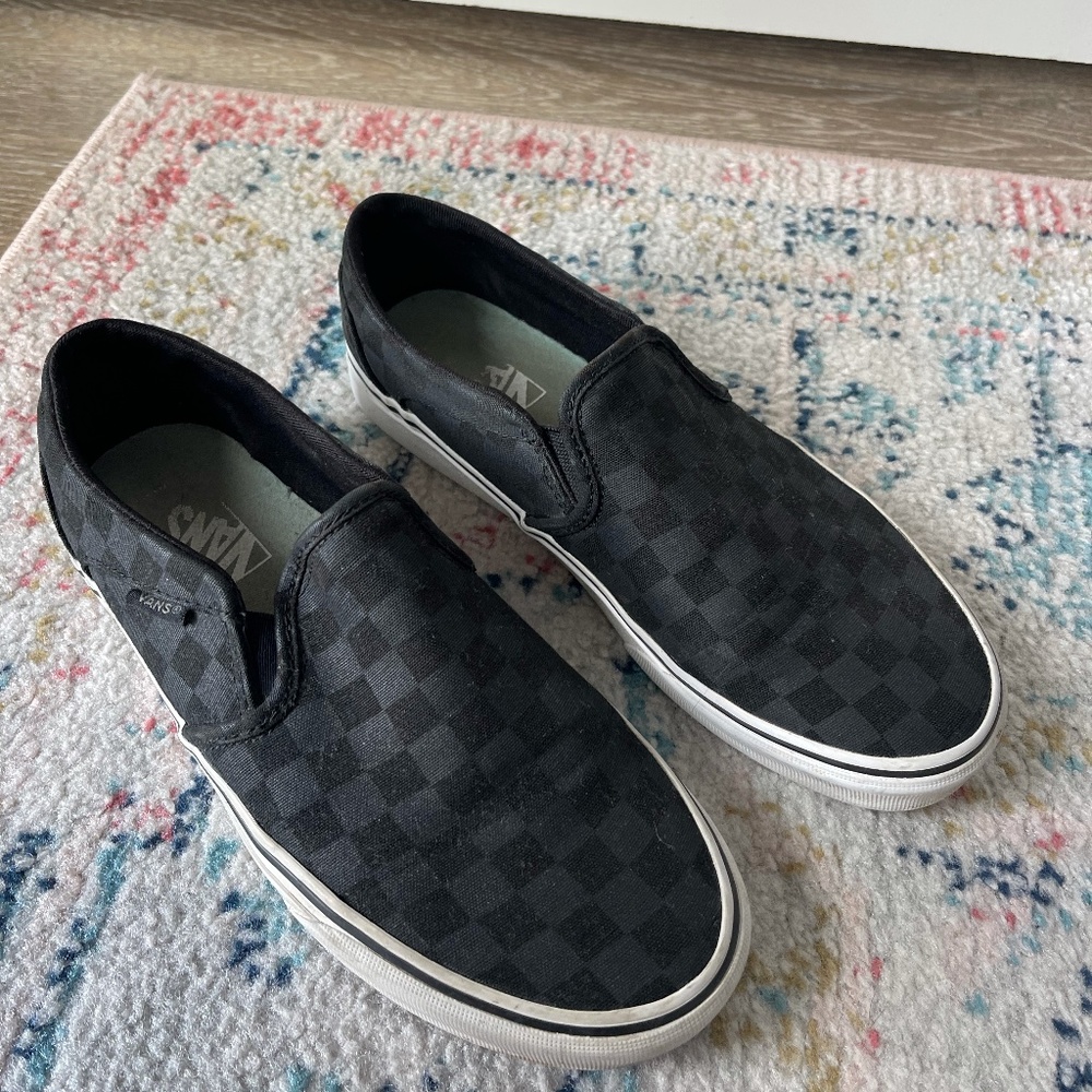 VANS CHECKERBOARD SLIP-ON SHOE